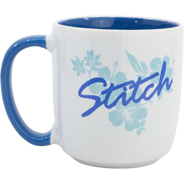 Lilo & Stitch Tasse Stitch pink Flowers